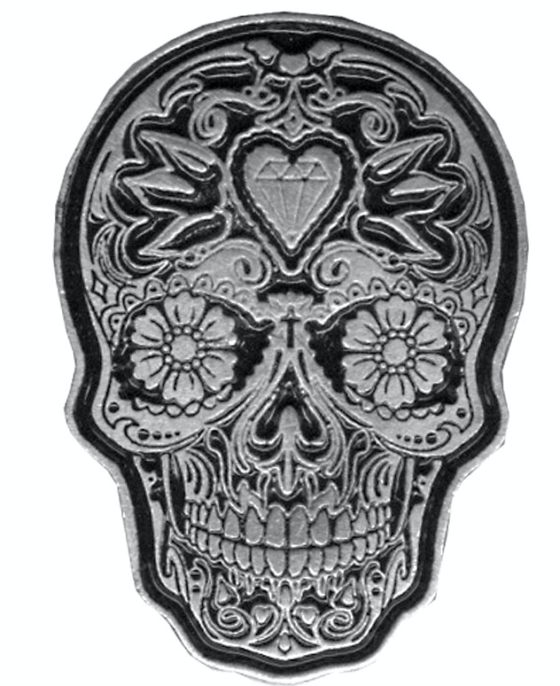 Sugar Skull Pin